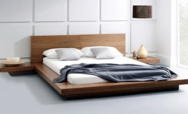 Phòng ngủ gỗ tự nhiên