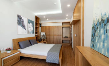 Nội thất phòng ngủ gỗ tự nhiên
